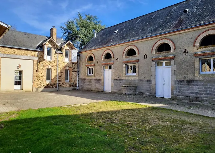 度假居 Les Ecuries Du Chateau - 5 Minutes Circuit Des 24 H Du Mans - 7 Personnes Moncé-en-Belin